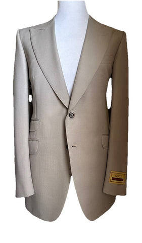 Gucci Men Wool Sport Coat Blazer Jacket CLOUDY GREY 46R US/56 Eu New $3900