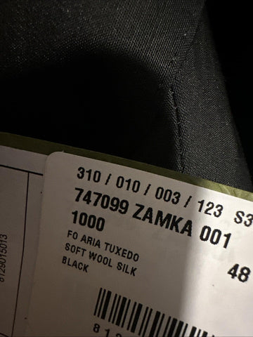 NWT $4980 Gucci Men’s Tuxedo Suit Black Size 38R US/48R Eu Italy