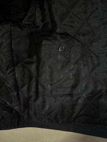 New $5200 Gucci Men Denim Jacket Coat Black 38 US/48 Eu 725588