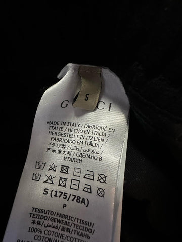 New $1100 Gucci Men Drawstring Track Pants Black Size S