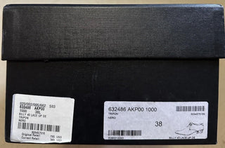 $795 Saint Laurent Women Leather Shoes Black 8 US/38 Eu