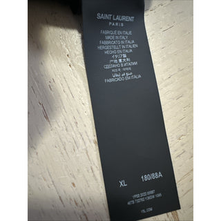 NWT $990 Saint Laurent Men Drawstring Short Pants Black Size XL