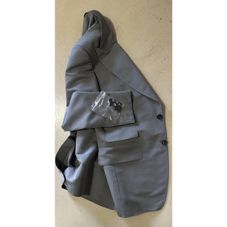 NWT $5650 TOM FORD Men Atticus Sport Coat Jacket Blazer Pebble Gray 44R US/54R E
