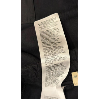 Gucci Men’s Cargo Cotton Jersey Sweatpants Black Size 2XL Italy 752189 NWT $1650