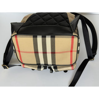 Burberry Medium Enfield Check Archive Beige IP Check Backpack 8109273 NWT $1595