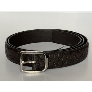Gucci Men’s Microguccissima Soft Leather Belt Brown 110/44 510309 Italy NWT