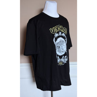 Versace Punk Medusa Cameo T-Shirt Black Men 4XL 1013302 1A14344 NWT
