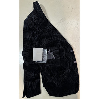 NWT $7250 TOM FORD Men Velvet Sport Coat Jacket Blazer Black 46 US/56 Eu Swit