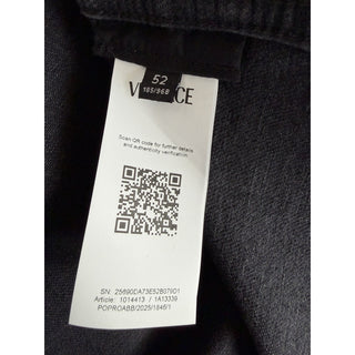 Versace Medusa Men’s Denim Stone Gray Jacket 42 US (52 Euro) 1014413 NWT $1750