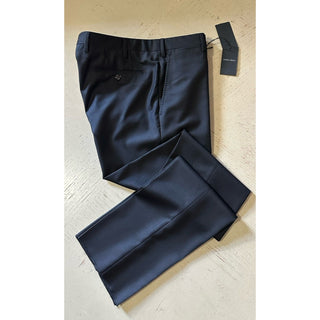 Giorgio Armani Men Wool Dress Pants Black 38 US/54 Eu New $795
