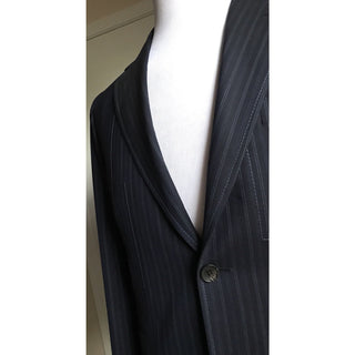 New $2100 Salvatore Ferragamo Sport Coat Blazer DK Blue 40R US ( 50R Eur ) Italy