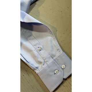 Giorgio Armani Men Dress Shirt LT Blue Size 40/15. 3/4New $595 Italy