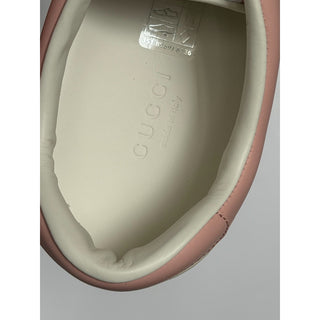 Gucci G74 Women’s Web Low-Top Sneakers in Perfect Pink 8 US (38 Euro) 858533 NIB