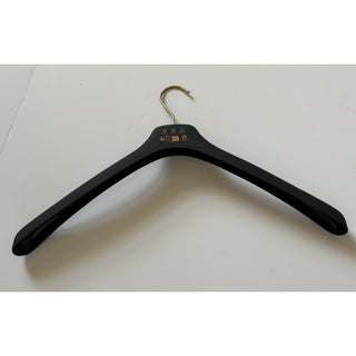 VERSACE Gray Plastic Suit/Jacket Hanger with Gold Hardware 19.8x7