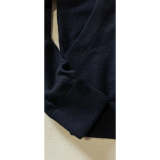 NWT $2490 ZEGNA Cashmere Hoodie Sweater Pullover Black 48 Eu ( S-M ) Italy