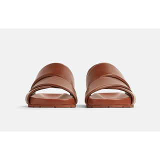 NIB $1150 Bottega Veneta Men's Intrecciato Leather Sandals White 9 US 620298 IT
