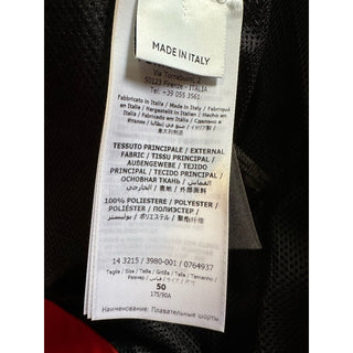 NWT $890 Ferragamo Men’s Swim Short Black/Red size 34 US/50 Eu Italy