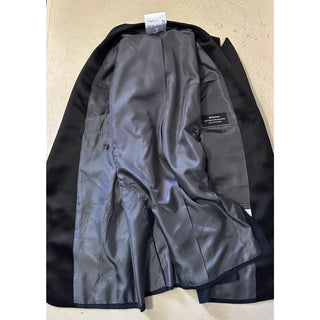 New $10995 Kiton Cashmere & Linen Diner Jacket Blazer Navy/Black 40R US/50R Eu