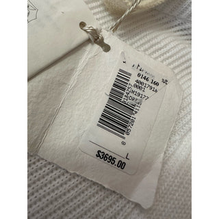 Brunello Cucinelli Rib Knit Cotton Midi Dress Size L New $3695