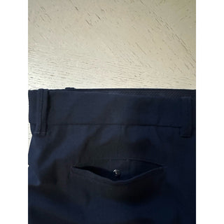 NWT $1495 Giorgio Armani Men Wool Dress Pants Navy 36 US/52 Eu