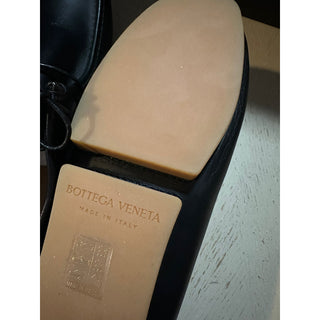 New $760 Bottega Venetta Men Leather Driver Loafers Shoes Black 8 US/41 Eu