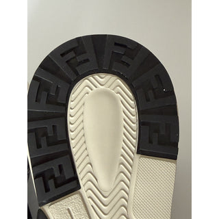 Fendi Flow Sneakers Gray/Yellow/White 11 US (10 Fendi) 7E1689 Italy NIB $1190
