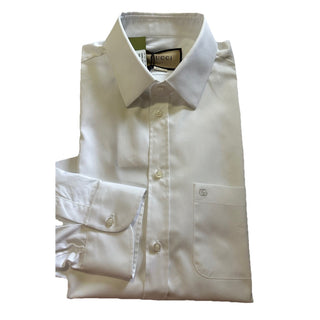 New Gucci Men’s Dress Shirt White 43/17 Italy