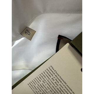 New Gucci Men’s Dress Shirt White 43/17 Italy