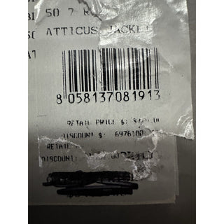 NWT $8720 TOM FORD Men Atticus Sport Coat Jacket Blazer Black/Gray 40R US/50R Eu