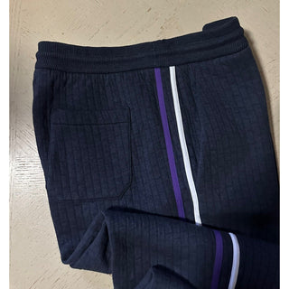 NWT $1595 Giorgio Armani Mens Sweatpants Jogging Pants Navy 36 US/52 Italy
