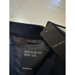 New Giorgio Armani Men’s Corduroy Pants Jeans Navy Size 31 Made In Italy