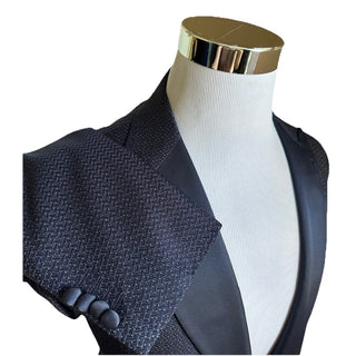 NWT $3795 Giorgio Armani Men Tuxedo Jacket Blazer Blue 42 US/52 Eu Italy