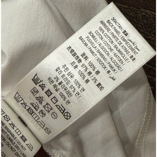 Burberry Nola Check Women’s White Short Sleeve T-shirt Small 8120998 NWT $560