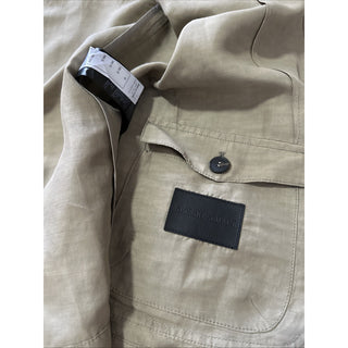 Giorgio Armani Men Light Sport Coat Jacket Blazer Beige 46R US/56R Eu NWT $2595