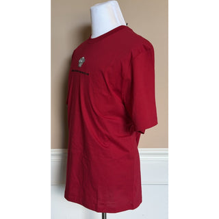 Versace Medusa Embroidered Logo Red Cotton Jersey T-Shirt 4XL 1013302 Italy NWT