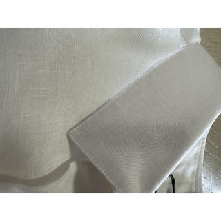 Giorgio Armani Men 100% Linen Shirt White Size 39/15.5 New $695 Italy