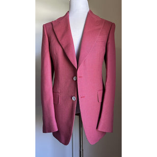 NWT $5890 TOM FORD Men Shelton Sport Coat Jacket Blazer Rose Pink 44R US/54R Eu