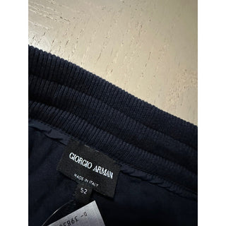 NWT $1595 Giorgio Armani Mens Sweatpants Jogging Pants Navy 36 US/52 Italy
