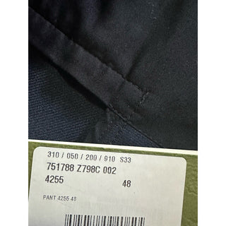 Gucci Men Dress Pants Navy 32 US/48 Eu New $1100