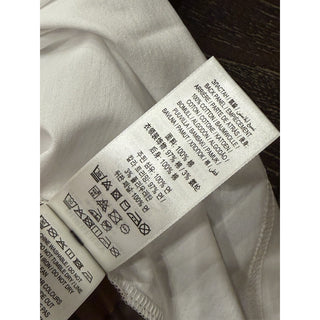 Burberry Nola Check Women’s White Short Sleeve T-shirt XS 8120998 NWT $560