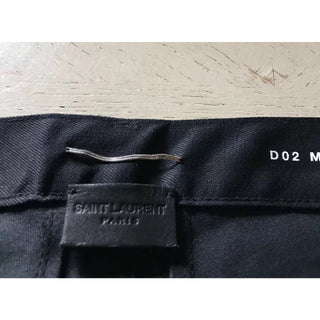 NWT $750 Saint Laurent Men’s Jeans Pants Black Denim 28 US ( Measured 30 )