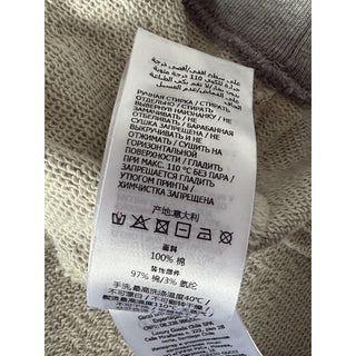Gucci Chain Print Logo Hooded Sweatshirt Gray Hoodie Men’s Large 715911 NWT