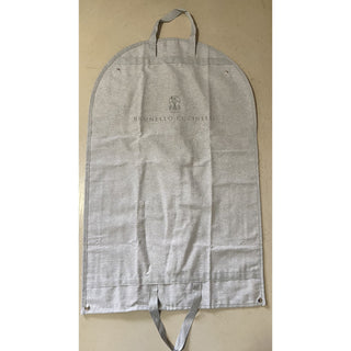 Brand New Brunello Cucinelli Garment (Suit) Bag Gray