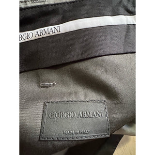 NWT $1695 Giorgio Armani Men Linen/Viscose Pants sage gray 34 US/50 Eu