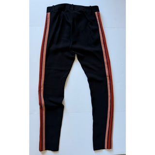 Gucci Women’s Tailored Trousers Black Pink Red Stripe Pants 4 US (40 IT)