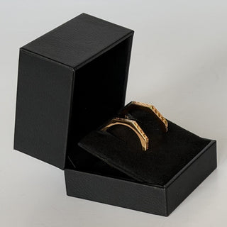 Versace Greca Bar Earrings Gold Greek Key 1019301 1A00620 3J000 NIB