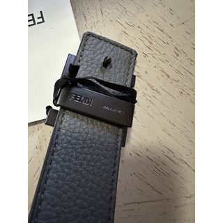 Fendi FF Buckle Men’s Reversible Brown/Gray Belt 115/46 Italy 7C0424 NWT $750