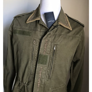 New $2290 Saint Laurent Jacket Coat Green/Kaki 40 US ( 50 Eu ) Italy