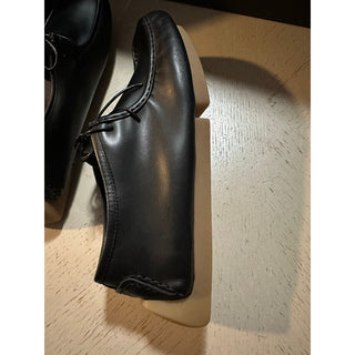 New $760 Bottega Venetta Men Leather Driver Loafers Shoes Black 8 US/41 Eu