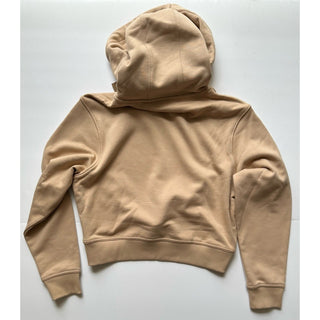 Burberry Talley Checked Sweatshirt with Hoodie Soft Fawn XL 8084392 NWT $760